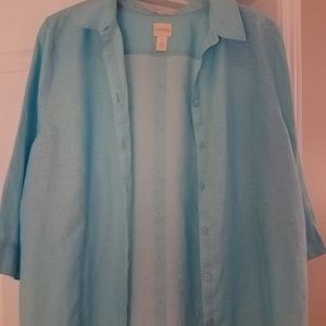 Chico's tank and jacket